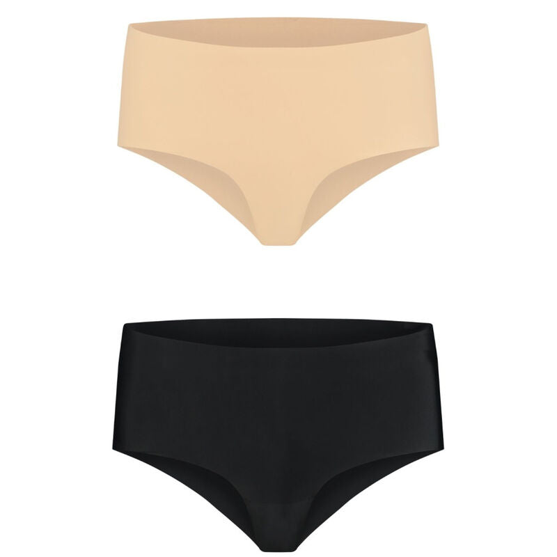 BYE-BRA - LOT DE 2 CULOTTES SANS COUTURE TAILLE M