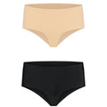BYE-BRA - 2ER PACK NAHTLOSE SLIPS GRÖSSE XL