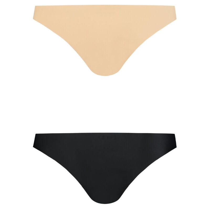 BYE-BRA - 2-PACK BRAZILIAN PANTIES SIZE L