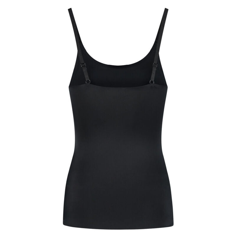 BYE-BRA - LIGHT CONTROL INVISIBLE T-SHIRT BLACK SIZE XXL