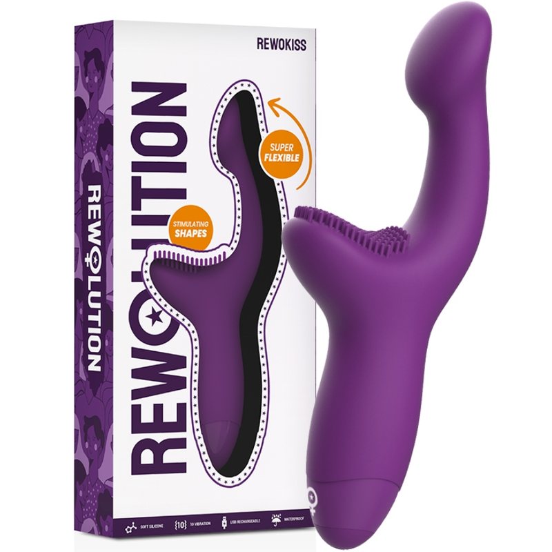 REWOLUTION - REWOKISS VIBRATOR-PUNKTSTIMULATOR