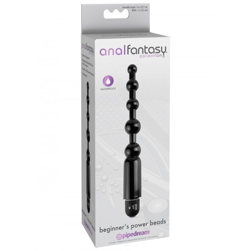 FANTASME ANAL - BOULES VIBRANTES DÉBUTANTS