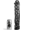 TOUT NOIR - GODEMICHET GÉANT POUR FISTING 32 CM
