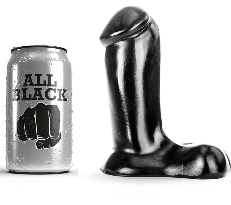 TOUT NOIR - DILDO RÉALISTE 14 CM
