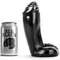 GANZ SCHWARZ – REALISTISCHER DILDO 18 CM