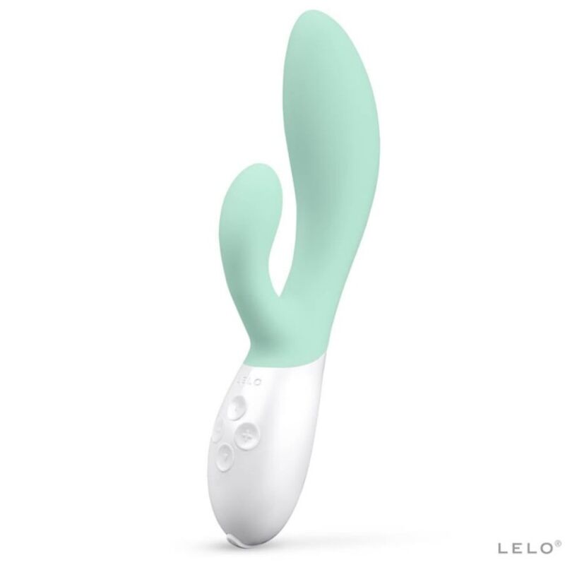 LELO - INA 3 GRÜNER KANINCHEN-VIBRATOR LUXUS MEERESALGE