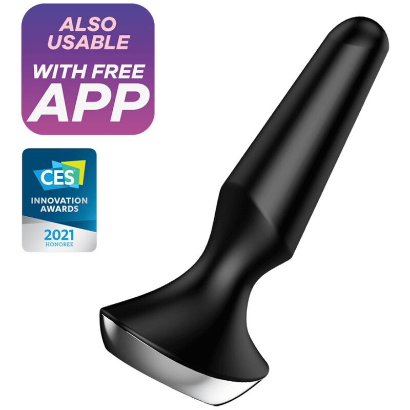 SATISFYER - PLUG ILICIOUS 2 ANALVIBRATOR SCHWARZ