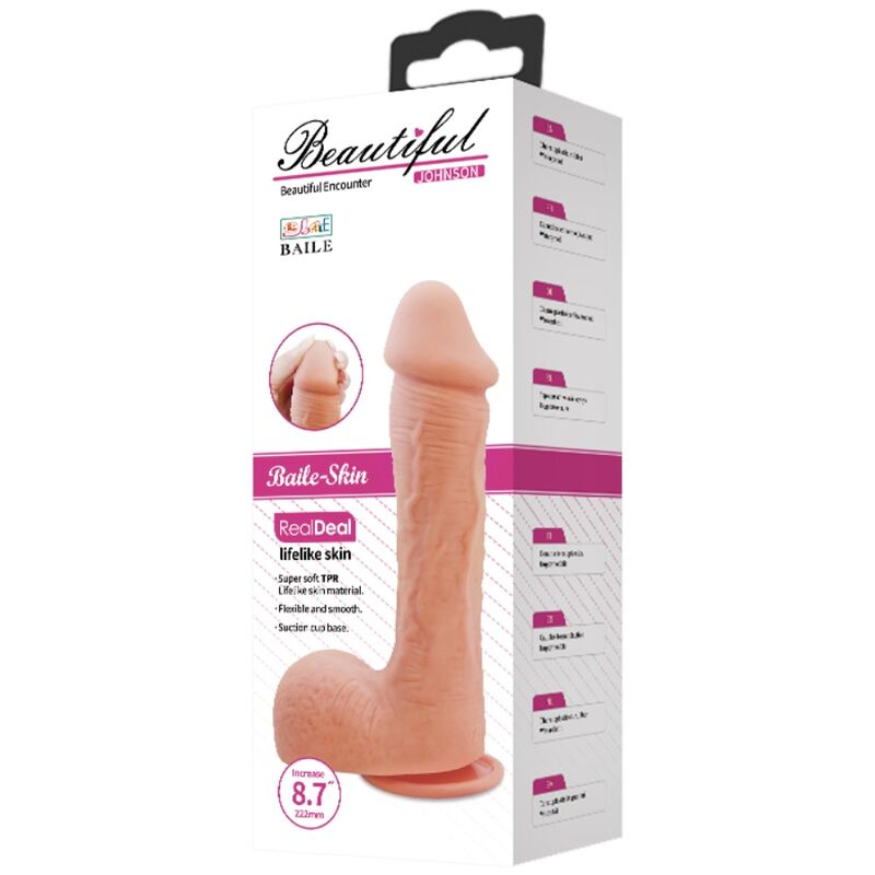 BAILE - GODEMICHET RÉALISTE JOHNSON 22 CM