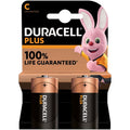 DURACELL - PLUS POWER ALKALINE BATTERIE C LR14 2 STÜCK