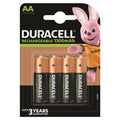 DURACELL - PILE RECHARGEABLE HR6 AA 1300 mAh 4 UNITÉS