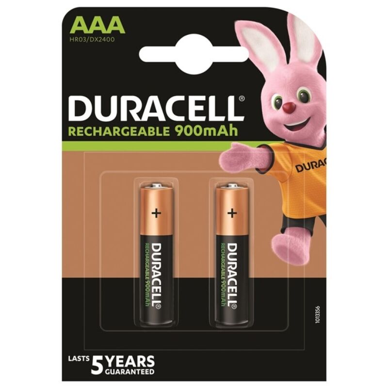 DURACELL – AKKU HR03 AAA 900 mAh 2 STÜCK