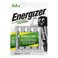 ENERGIZER - BATTERIE RECHARGEABLE UNIVERSELLE HR6 AA 1300mAh 4 UNITÉS