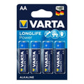 VARTA - LONGLIFE POWER ALKALIBATTERIE AA LR6 4 STÜCK