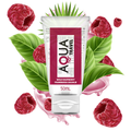 AQUA TRAVEL - LUBRIFIANT À BASE D'EAU GOÛT FRAMBOISE SAUVAGE - 50 ML