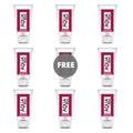 AQUA TRAVEL - WILD RASPBERRY FLAVOUR WATERBASED LUBRICANT - 50 ML 8+1 FREE