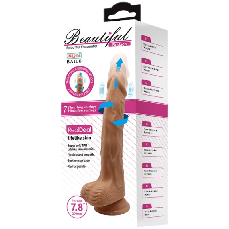 BAILE - BELLE RENCONTRE VIBRATION ET ROTATION BODACH 20 CM