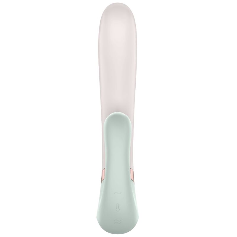 SATISFYER - HEAT WAVE APP VIBRATOR WHITE