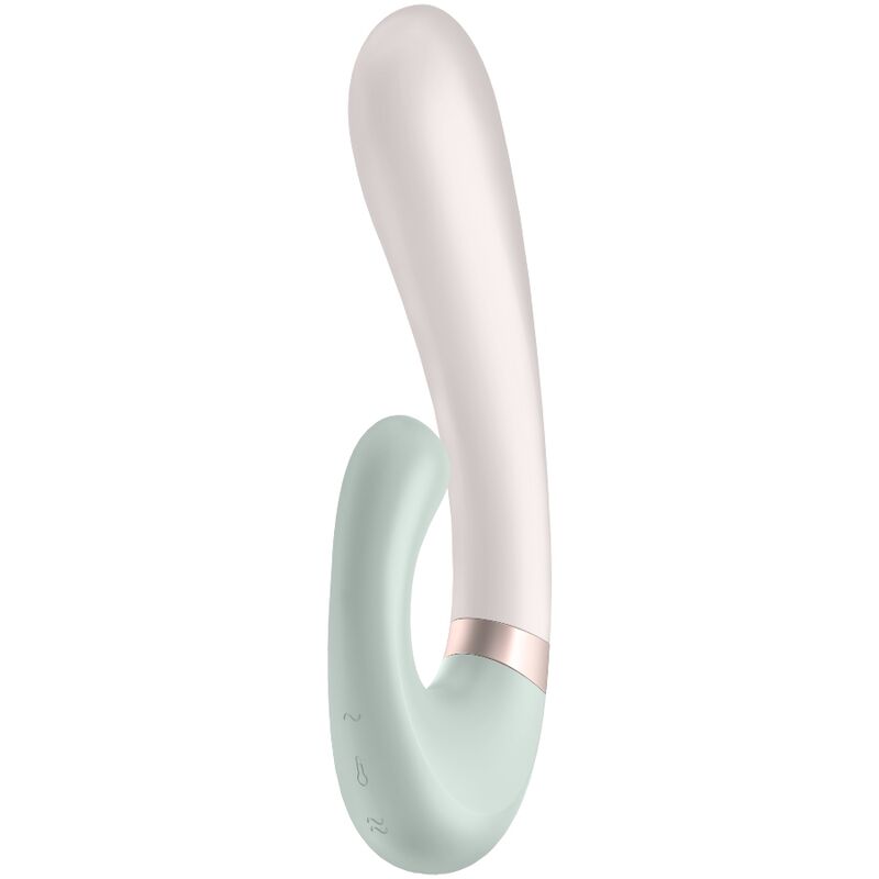 SATISFYER - HEAT WAVE APP VIBRATOR WHITE