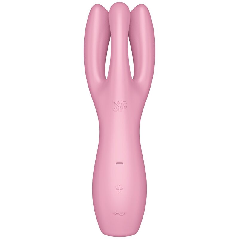 SATISFYER - VIBROMASSEUR TRIO 3 ROSE