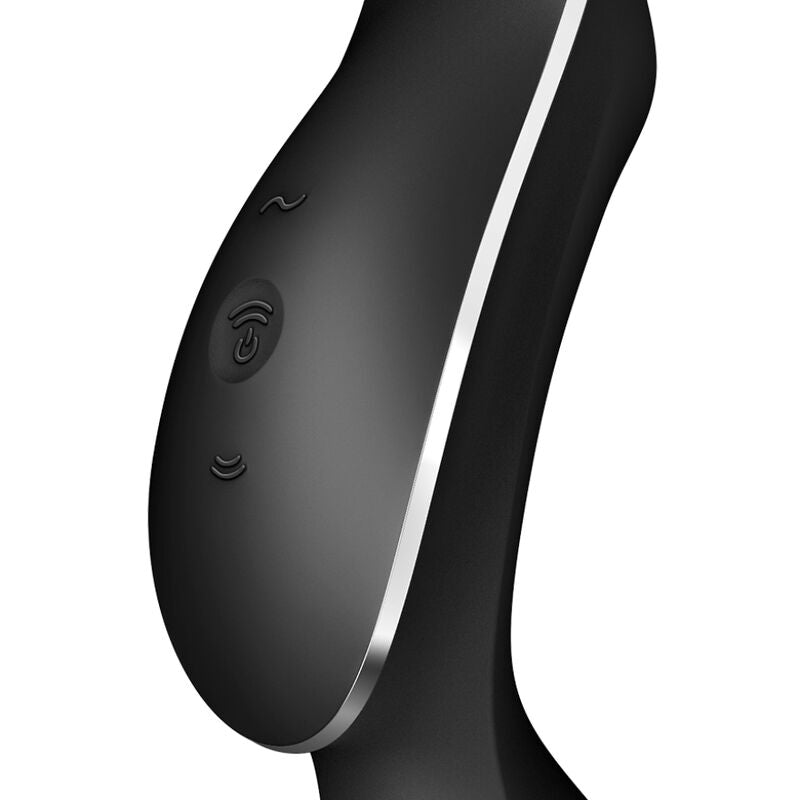 SATISFYER - VIBREUR À IMPULSIONS D'AIR CURVY TRINITY 2 NOIR