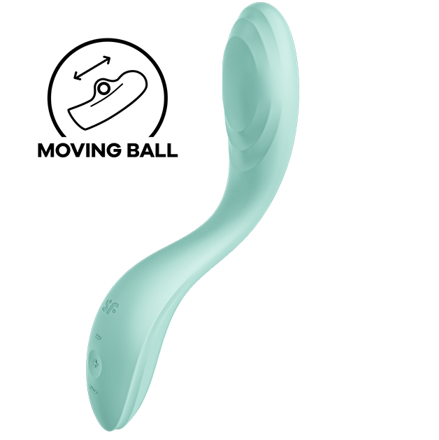 SATISFYER - RRROLLING PLEASURE G-PUNKT VIBRATOR GRÜN