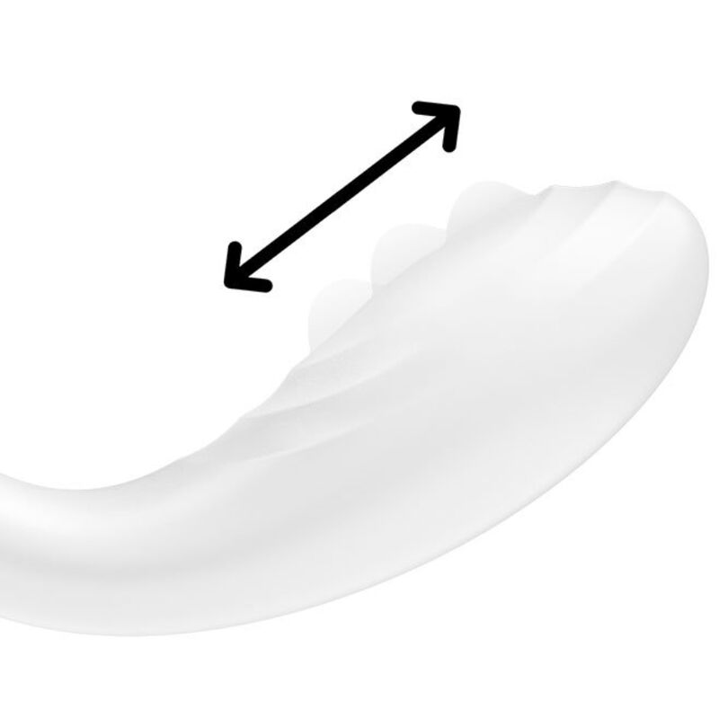 SATISFYER - VIBREUR POINT G RRROLLING PLEASURE BLANC
