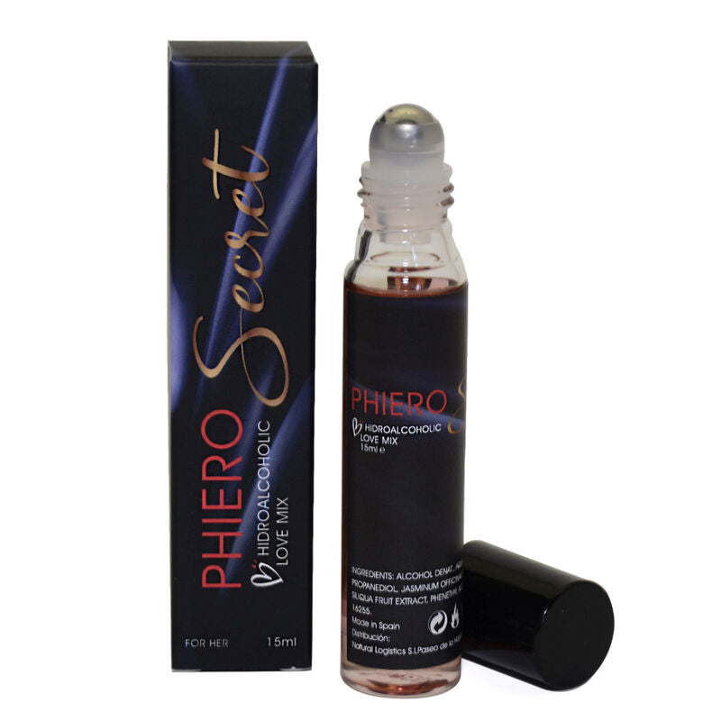 500 COSMÉTIQUES - PHIERO SECRET COMBINAISON NATURELLE INODORE D'HORMONES SEXUELLES FÉMININES 15 ML
