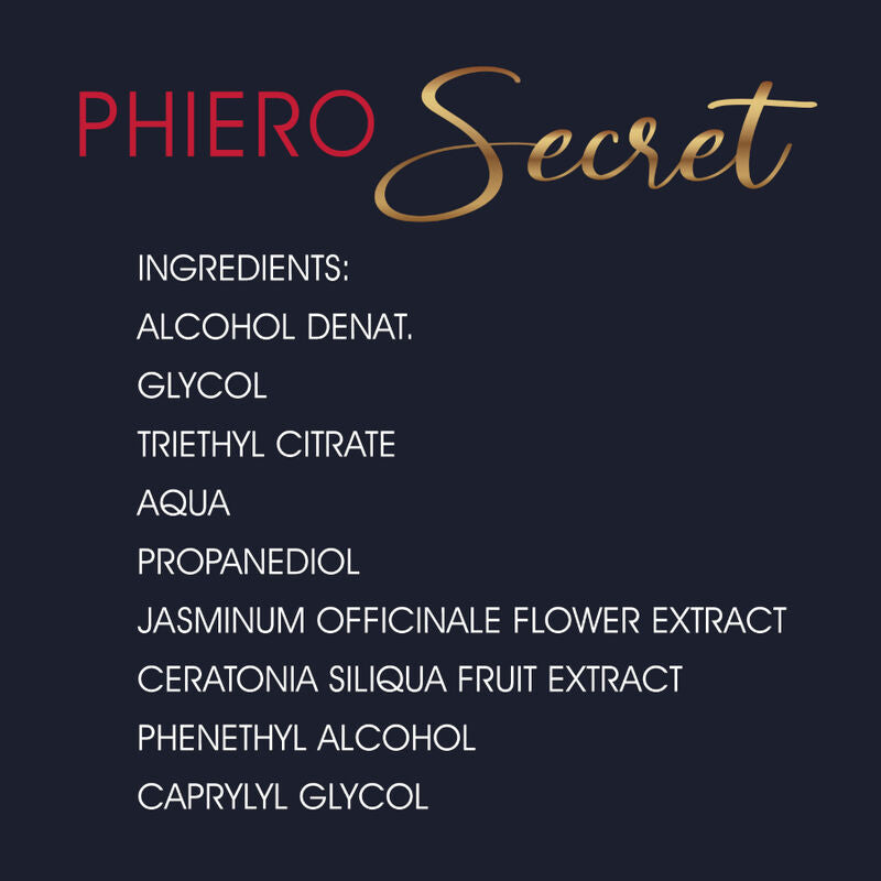 500 COSMÉTIQUES - PHIERO SECRET COMBINAISON NATURELLE INODORE D'HORMONES SEXUELLES FÉMININES 15 ML