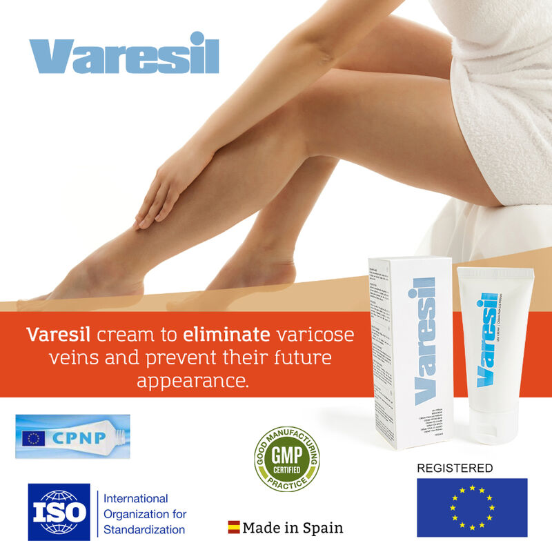 500 COSMÉTIQUES - TRAITEMENT CRÈME VARESIL POUR LES VARICES