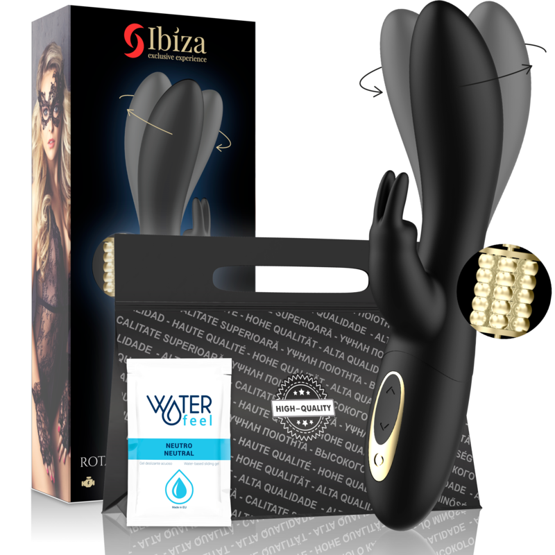 IBIZA - ROTATOR PERLÉ PUISSANT AVEC LAPIN