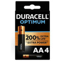DURACELL - OPTIMUM 200 ALKALINE BATTERIE AA LR6 4 STÜCK