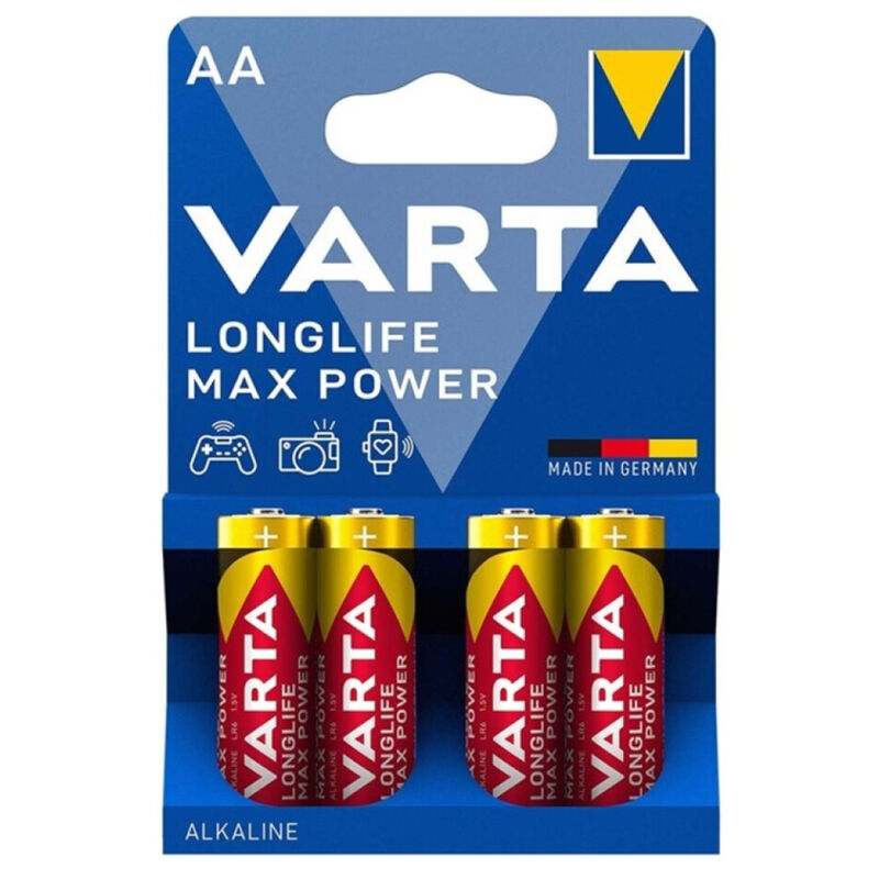 VARTA – MAX POWER ALKALINE BATTERIE AA LR6 4 STÜCK
