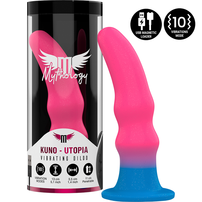 MYTHOLOGY - KUNO UTOPIA DILDO S - VIBRATEUR WATCHME COMPATIBLE TECHNOLOGIE SANS FIL