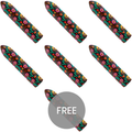 CUSTOM BULLETS - RECHARGEABLE SKULL MAGNETIC BULLET 10 INTENSITIES 6 + 1 FREE