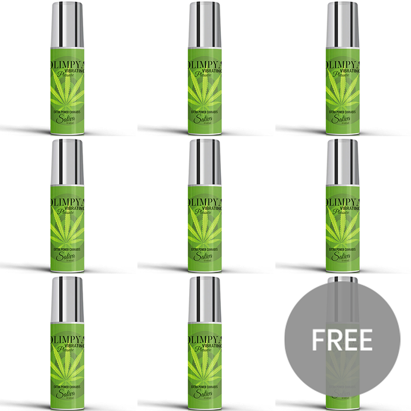 OLIMPYA - PLAISIR VIBRANT EXTRA SATIVA CANNABIS 8 + 1 GRATUIT