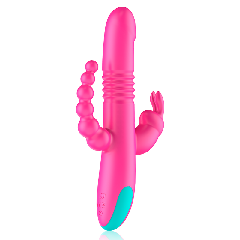 HAPPY LOKY - TRIPLE STIMULATION DONALD : ANALE, POINT G & CLITORIS + TÉLÉCOMMANDE WATCHME