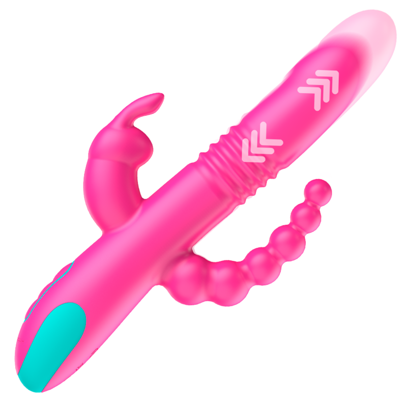 HAPPY LOKY - TRIPLE STIMULATION DONALD : ANALE, POINT G & CLITORIS + TÉLÉCOMMANDE WATCHME