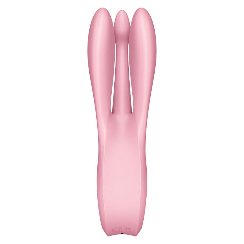 SATISFYER - VIBREUR THREESOME 1 ROSE