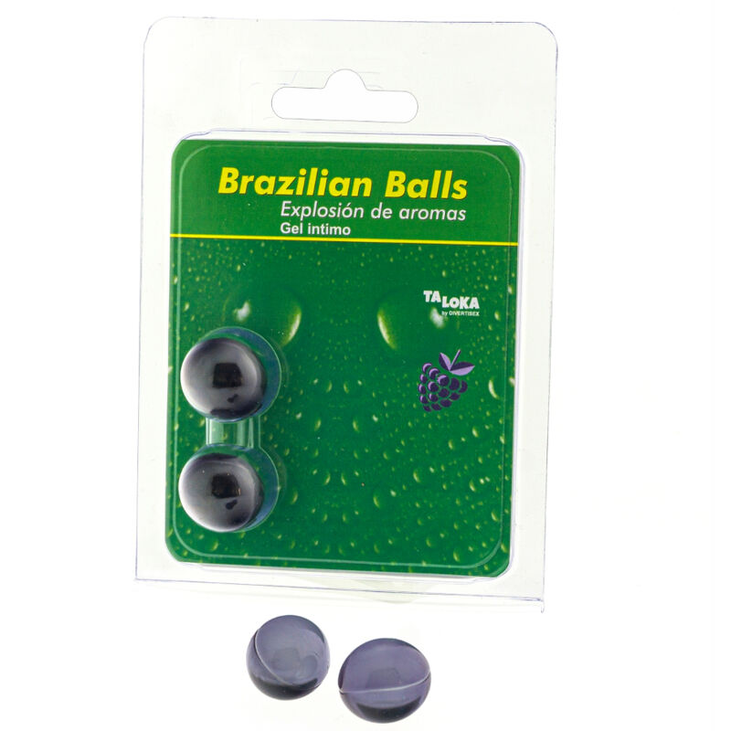 TALOKA - 2 BRAZILIAN BALLS BERRIES ANAL GEL