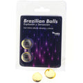 TALOKA - 2 BOULES BRÉSILIENNES GEL EXCITANT VIBRANT & EFFET CHOC