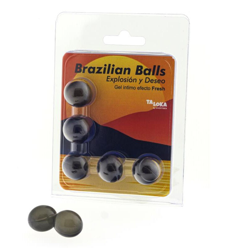 TALOKA - 5 BILLES BRÉSILIENNES EFFET FRAIS GEL EXCITANT