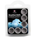 SECRET PLAY SET 6 BRASILIANISCHE KUGELN EISBERG-EFFEKT