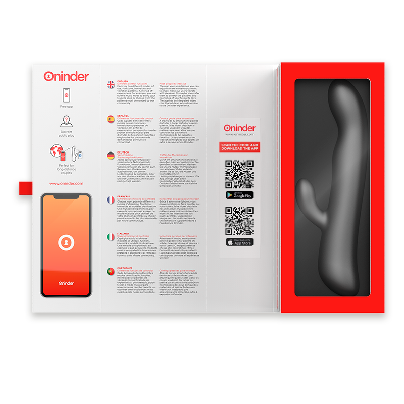 ONINDER - VIBRATION & ROTATION OSLO NOIR - APPLICATION GRATUITE