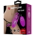 PRETTY LOVE - WILD RABBIT MASTURBATOR FOR PANTIES WITH REMOTE CONTROL LILAC
