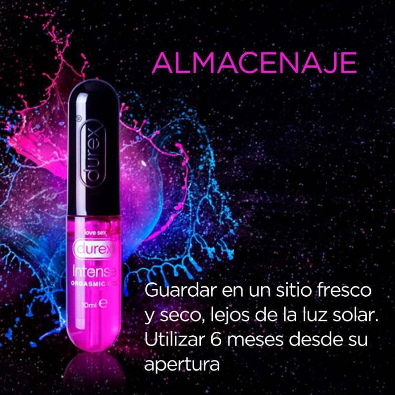 DUREX - ORGASMIC GEL LUBRICANT 10 ML