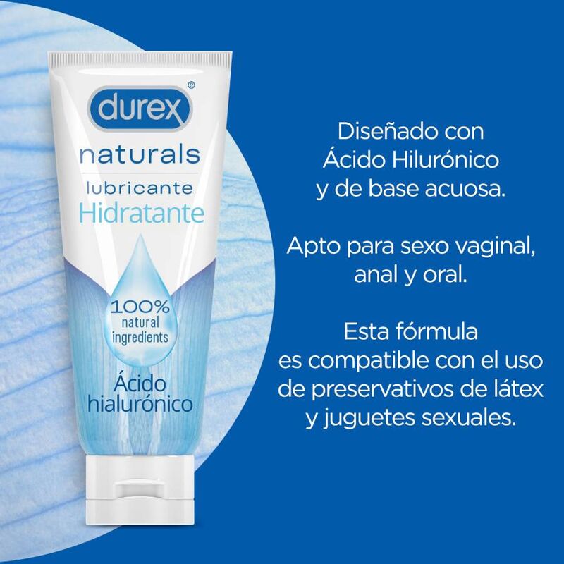 DUREX - LUBRIFIANT HYDRATANT NATURALS 100 ML