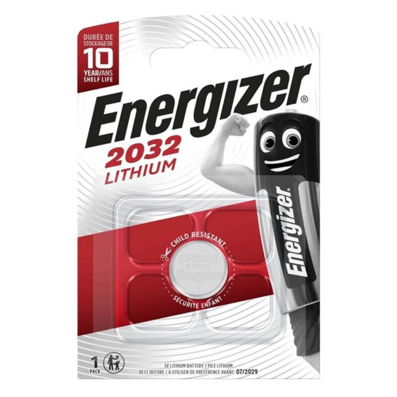 ENERGIZER - PILE BOUTON LITHIUM CR2032 3V 1 UNITÉ