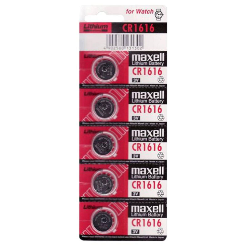 MAXELL - BATTERIE LITHIUM CR1616 3V 5 STK