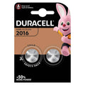 DURACELL - PILE BOUTON LITHIUM CR2016 3V 2 UNITÉS