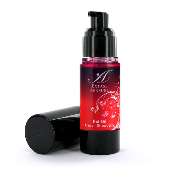 EXTASE EROTIC - STRAWBERRY HEAT MASTURBATING OIL 30 ML
